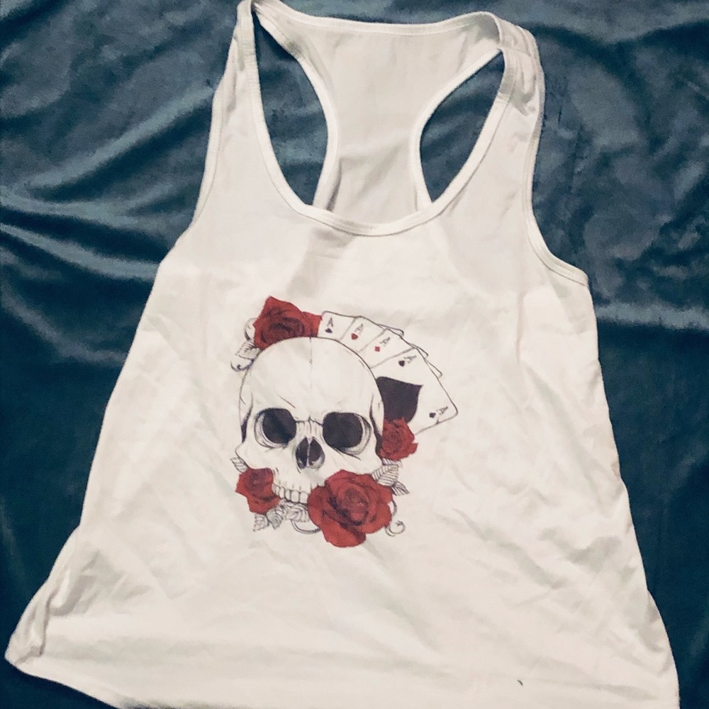 Skull tank top